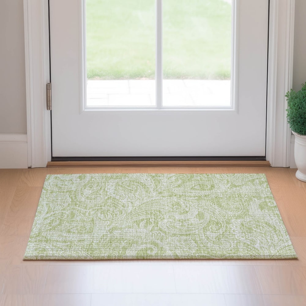 Premium Washable Super Soft Traditional Paisley Mayfield Rug
