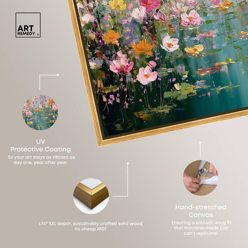Picturesque Colors Canvas by Art Remedy
