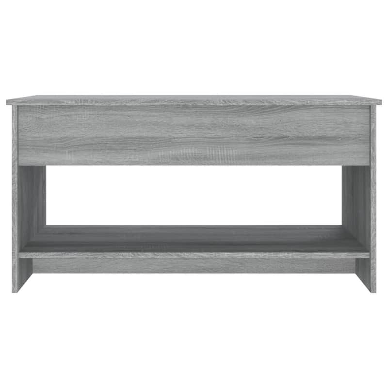 vidaXL Coffee Table Lift Top End Table Accent Side Sofa Table Engineered Wood - 40.2" x 19.7" x 20.7"