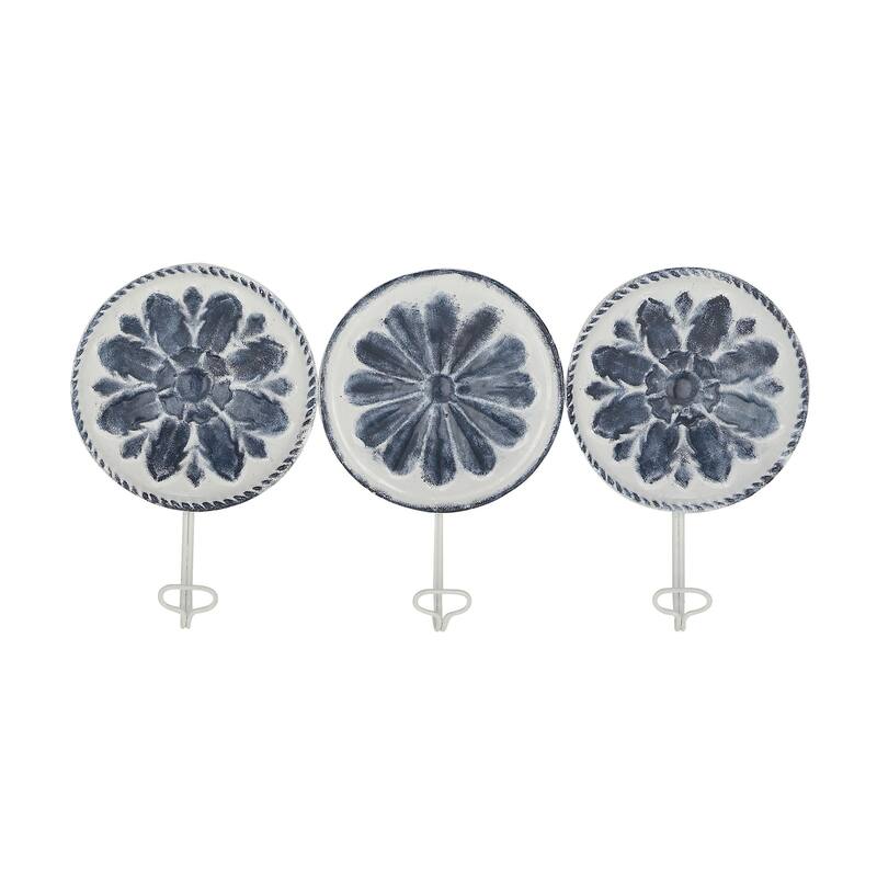 Metal Wall Hook - White - Roche River Decor