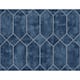Option Denim Blue and Metallic Silver