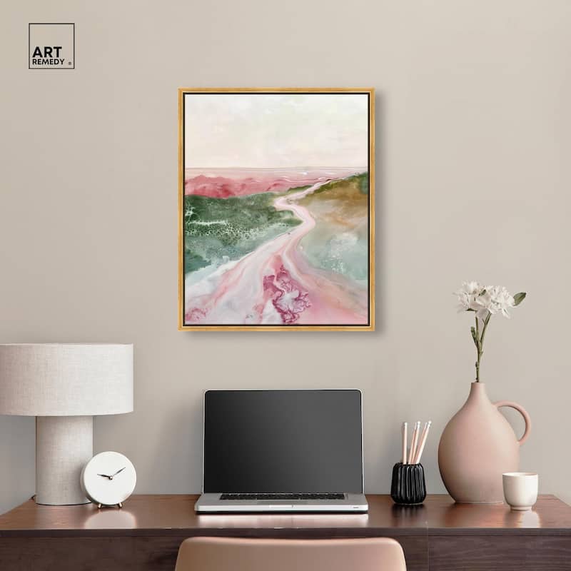 Noir Pulse I Canvas by Art Remedy
