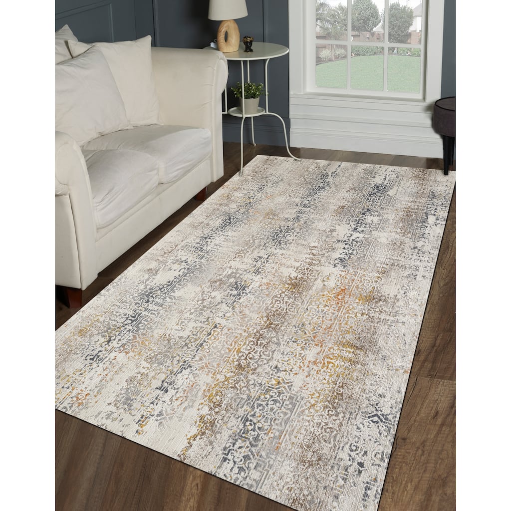 Noori Rug Webster Salvator Distressed Abstract Area Rug