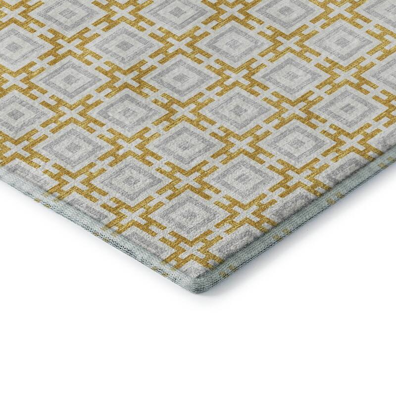 Premium Washable Super Soft Modern Mosaic Mayfield Rug