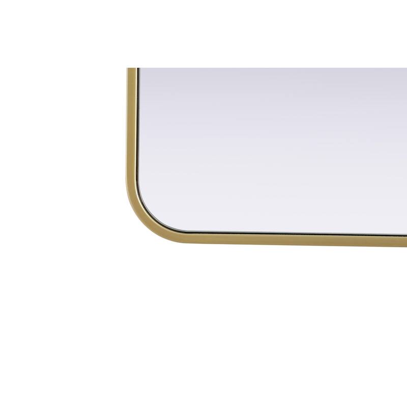 Elegant Lighting MR8A2740 Remy 27"W x 40"H Rectangular Flat Medium