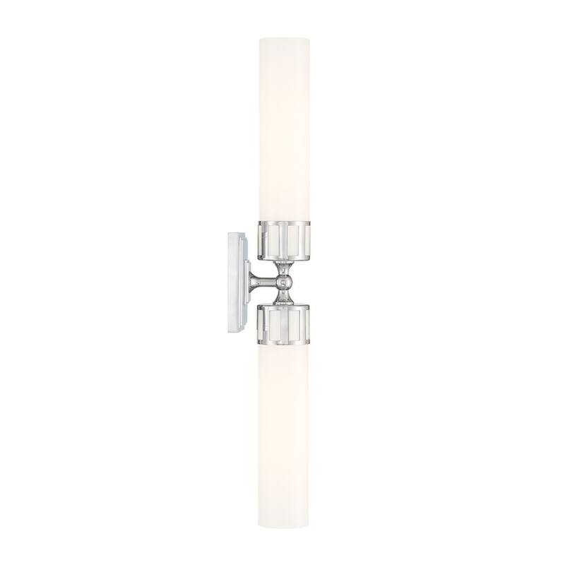 Elk Home Astor Chrome Finish 2 Light Wall Sconce