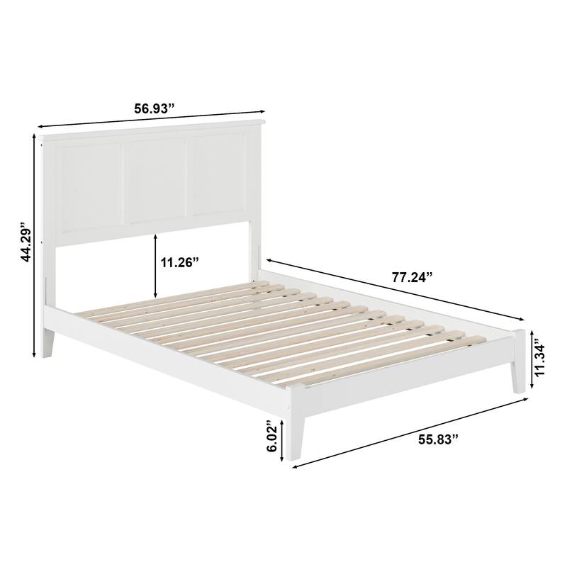 AFI, Madison Solid Wood Low Profile Platform Bed