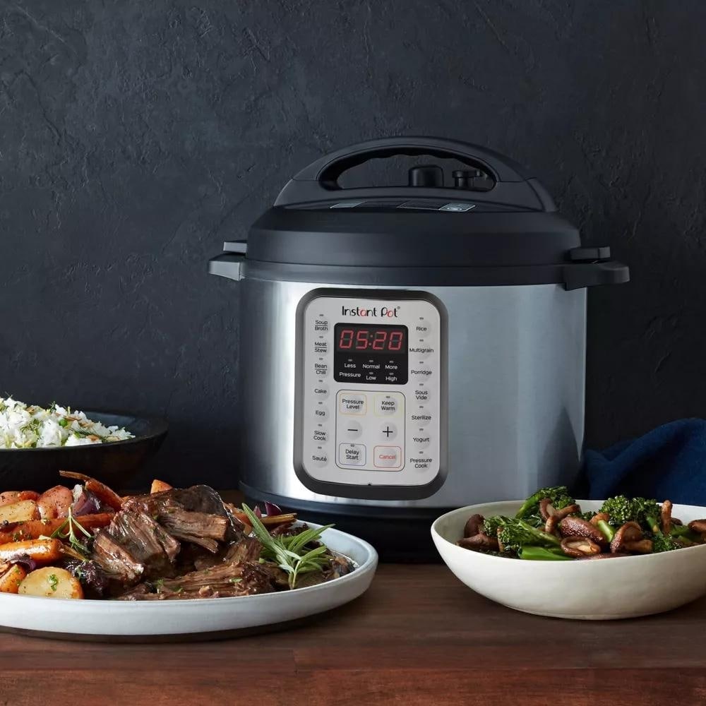 Instant Pot 6 Quart 9 in 1 Pressure Cooker Refurbished On Sale