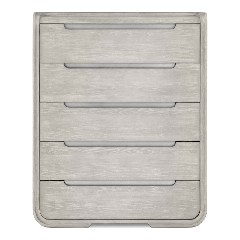 Furniture of America Addeso Modern Solid Wood 5-Drawer Chest