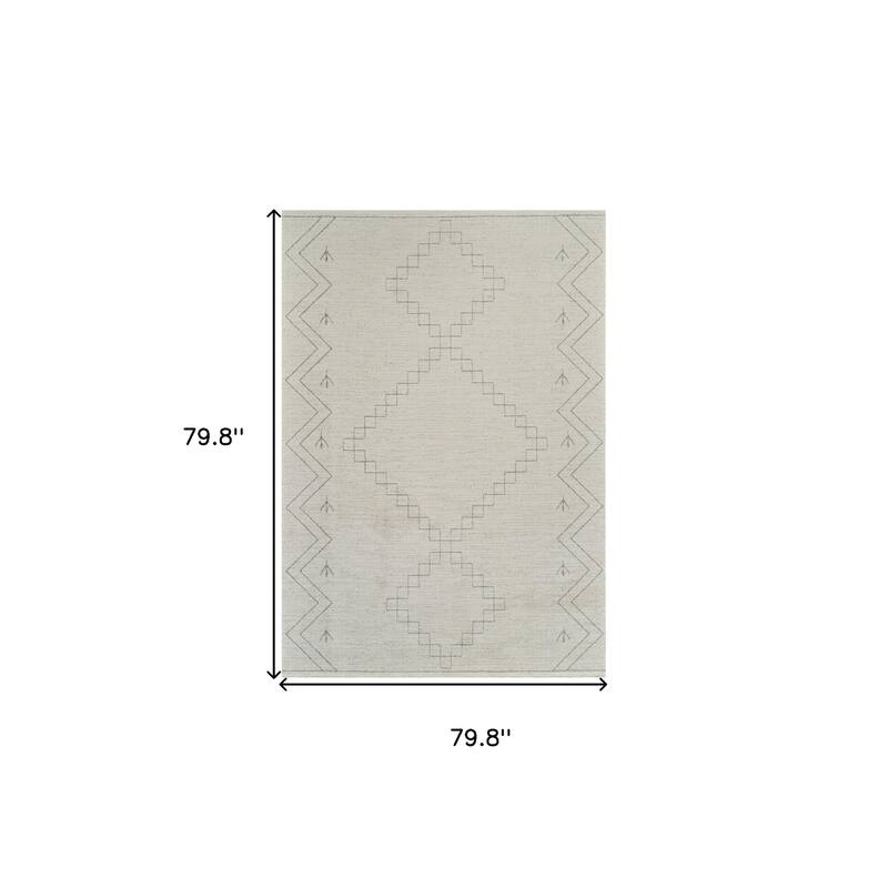Betab Distressed Abstract Modern Stain Resistant Woven Durable Area Rug By HomeRoots