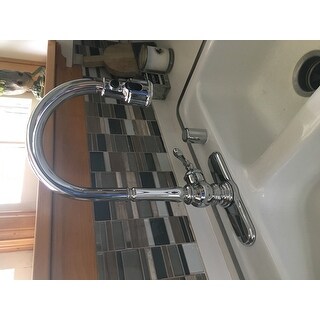 Kohler Artifacts Pullout Spray Single Hole Kitchen Faucet K 99259 2bz Oil Rubbed Bronze Overstock 21507150