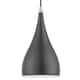 Option Shiny Dark Gray / Polished Chrome Accents