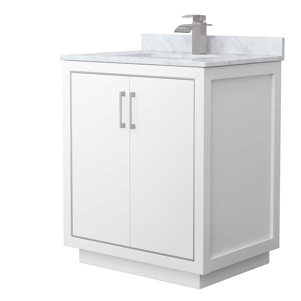 Wyndham Collection WCF1111-30S-NAT-MXX Icon 30" Free Standing Single