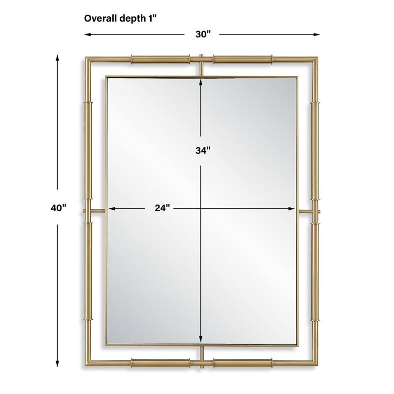Uttermost 08188 Its All Connected 30" W x 40" H Rectangular Framed