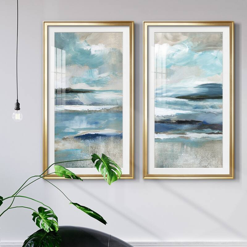 Distant Drama I Premium Framed Print - Ready to Hang