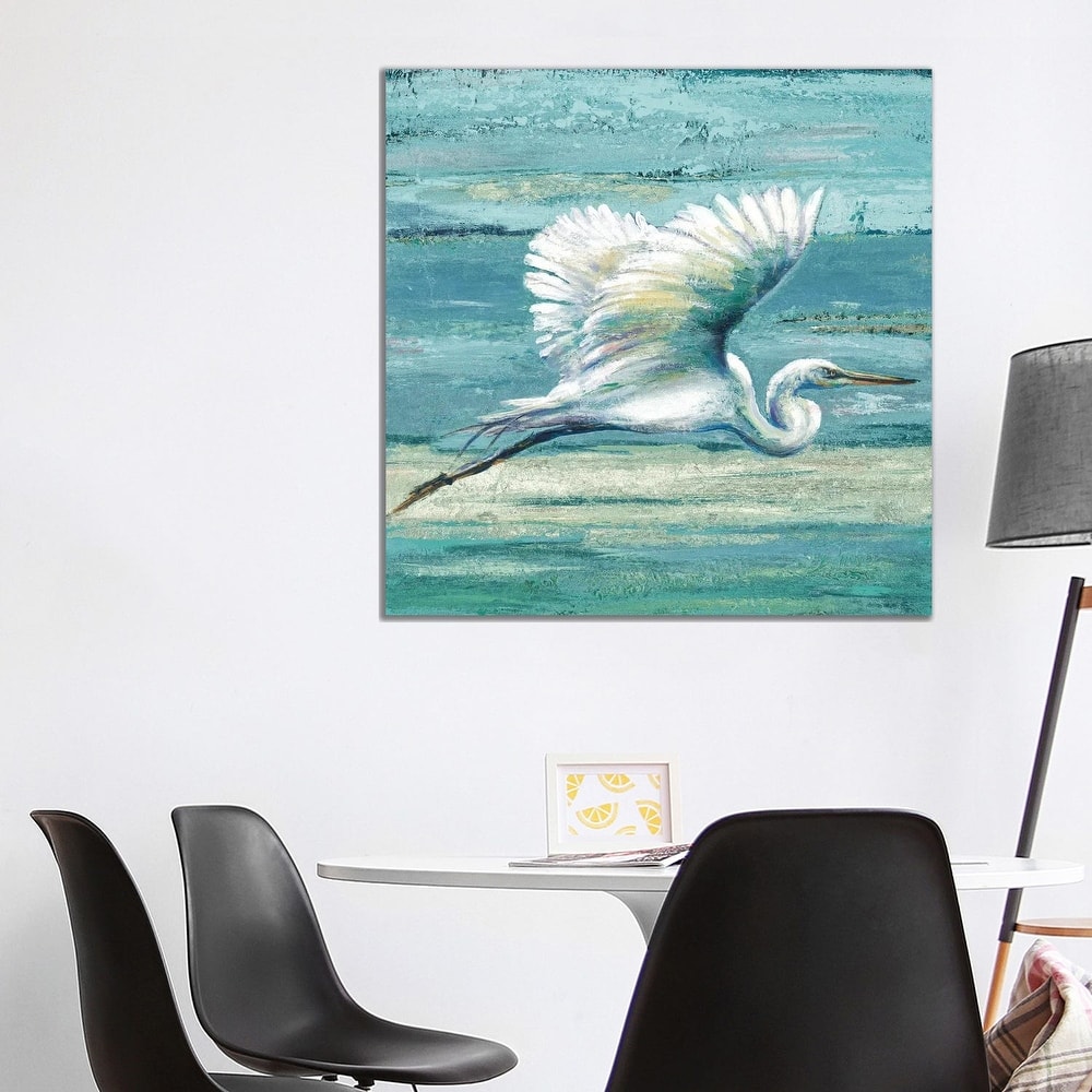 iCanvas "Great Egret I" by Patricia Pinto Canvas Print