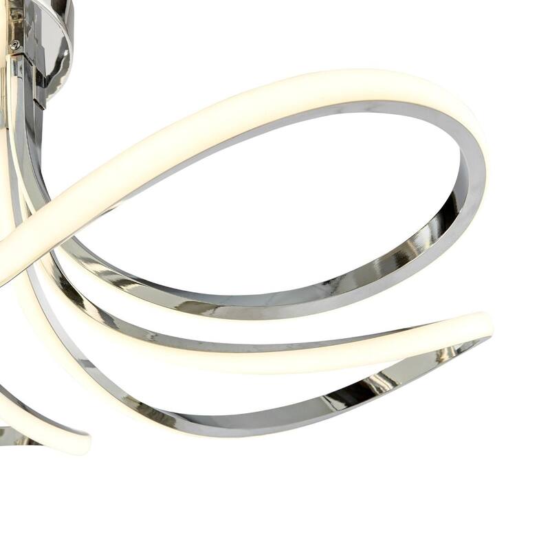 6 Petals Integrated LED Dimmable Chandelier with Smart Dimmer Included