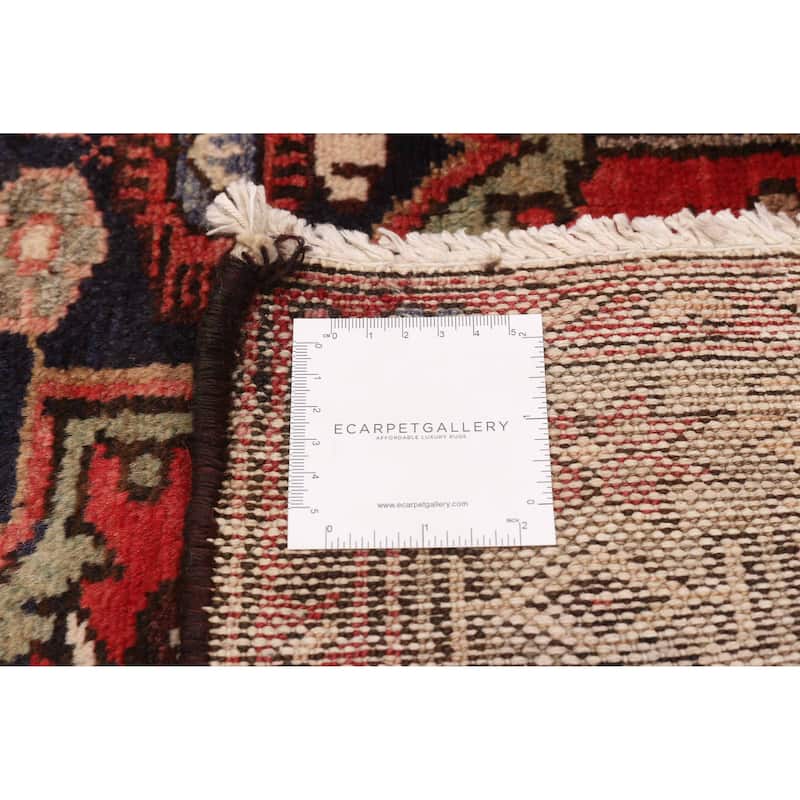 ECARPETGALLERY Hand-knotted Andelz Red Wool Rug - 3'10 x 9'5