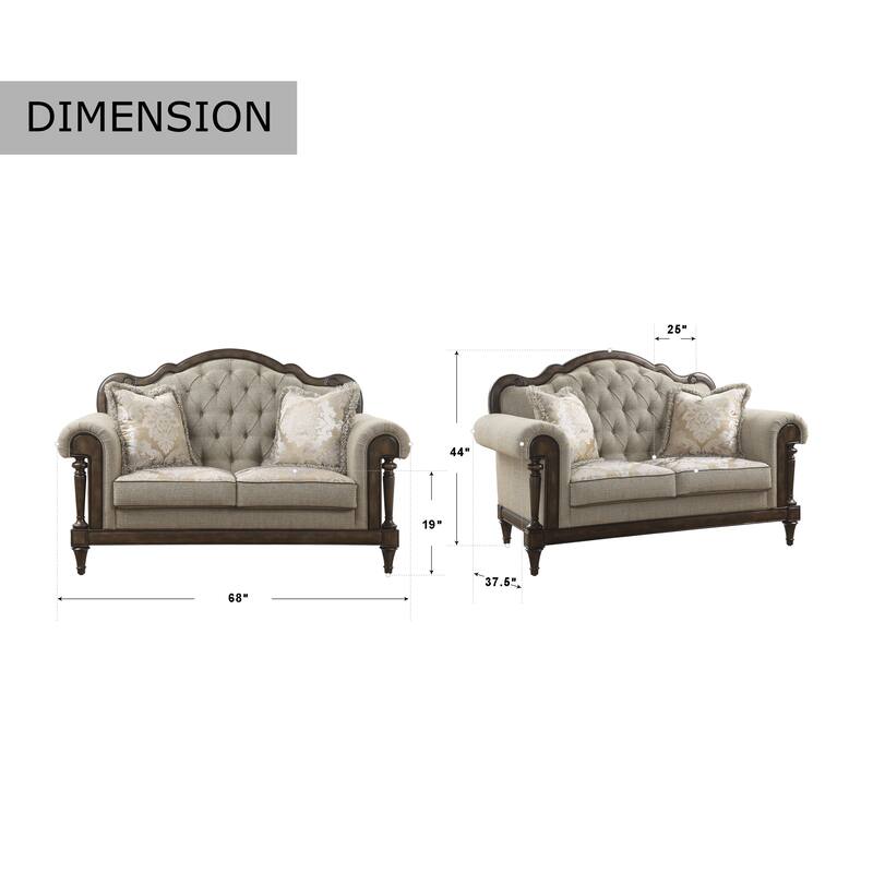 Fremont & Park Tasse Loveseat