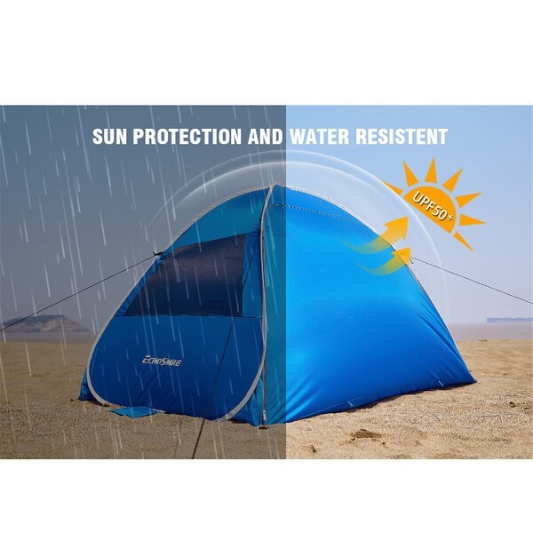 EchoSmile 4-Person Nylon Dome Tent - Bed Bath & Beyond - 42757512