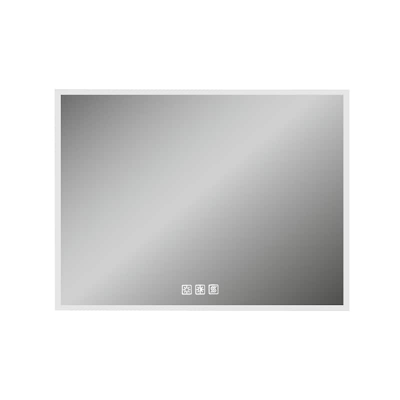 Clihome LED Lighted Bathroom Wall Mounted Mirror