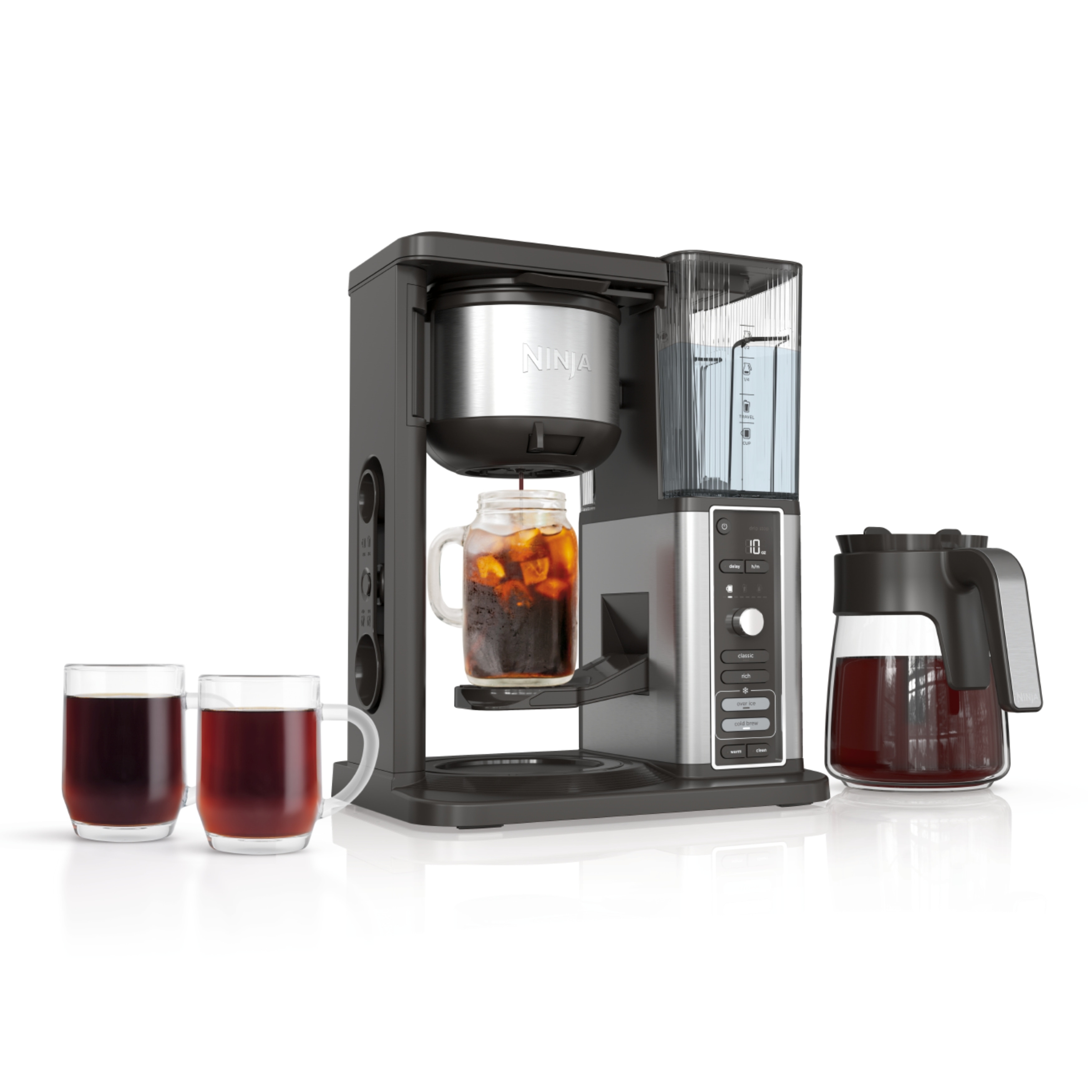 Ninja Hot & Iced XL Coffee Maker with Rapid Cold Brew - Black