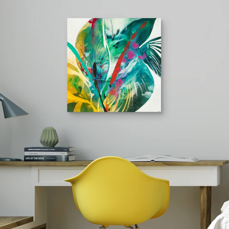 Palm Leaves by K. Nari Canvas Art Print