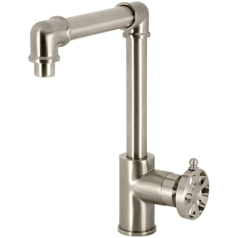 Kingston Brass Belknap 1.2 GPM Deck Mounted Single Hole Bathroom - Brushed Nickel