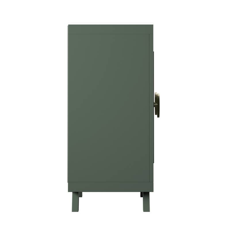 Bar Cabinet with Stemware Rack