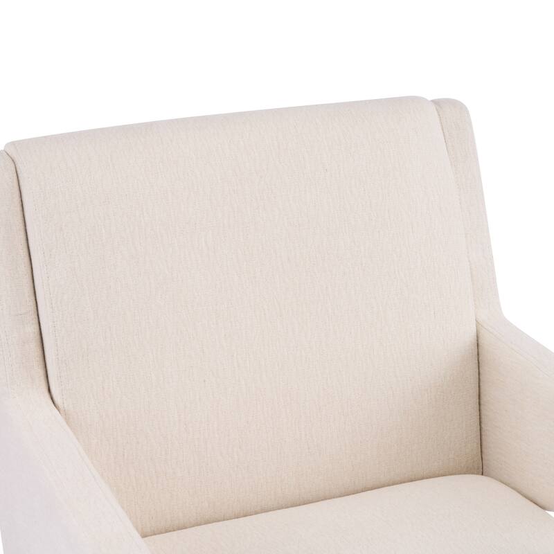 Christopher Knight Home - Set of 2 Mid-Century Modern Upholstered Dining Chair with Rubberwood Frame