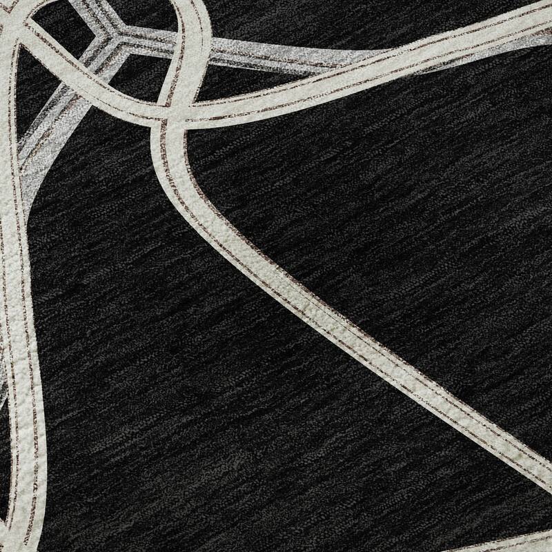 Premium Washable Super Soft Contemporary Geo Mayfield Rug