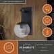 preview thumbnail 11 of 9, Vaxcel Lighting T0714 Keeler 12" Tall Wall Sconce
