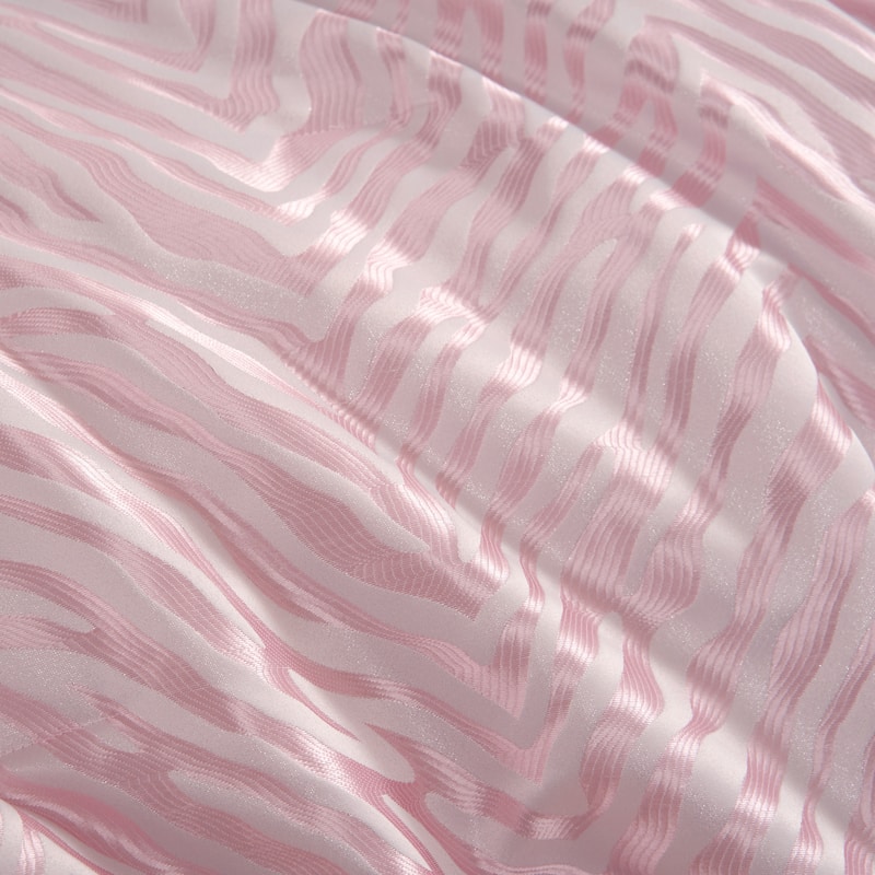 Juicy Couture Sparkle Zebra Jacquard Comforter Sets