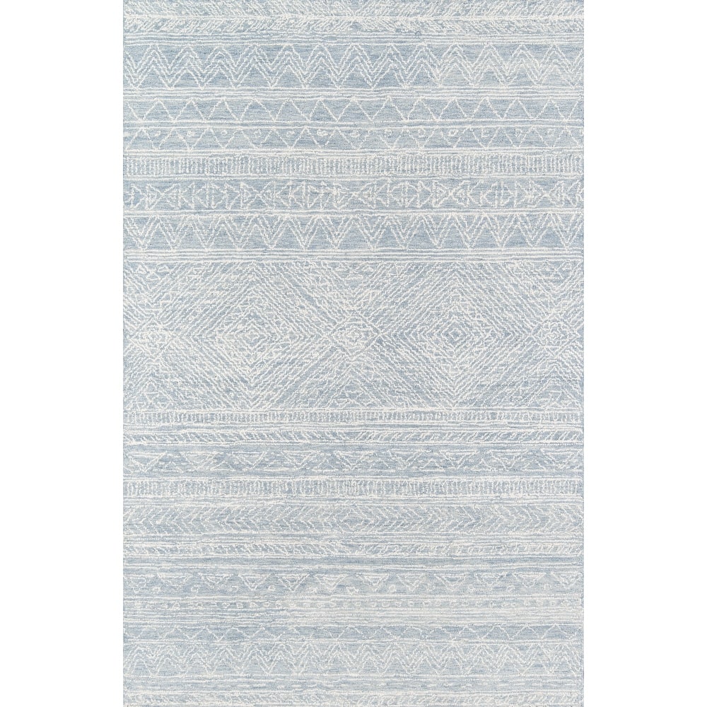 Momeni Mallorca Hand-hooked Geometric Wool Area Rug