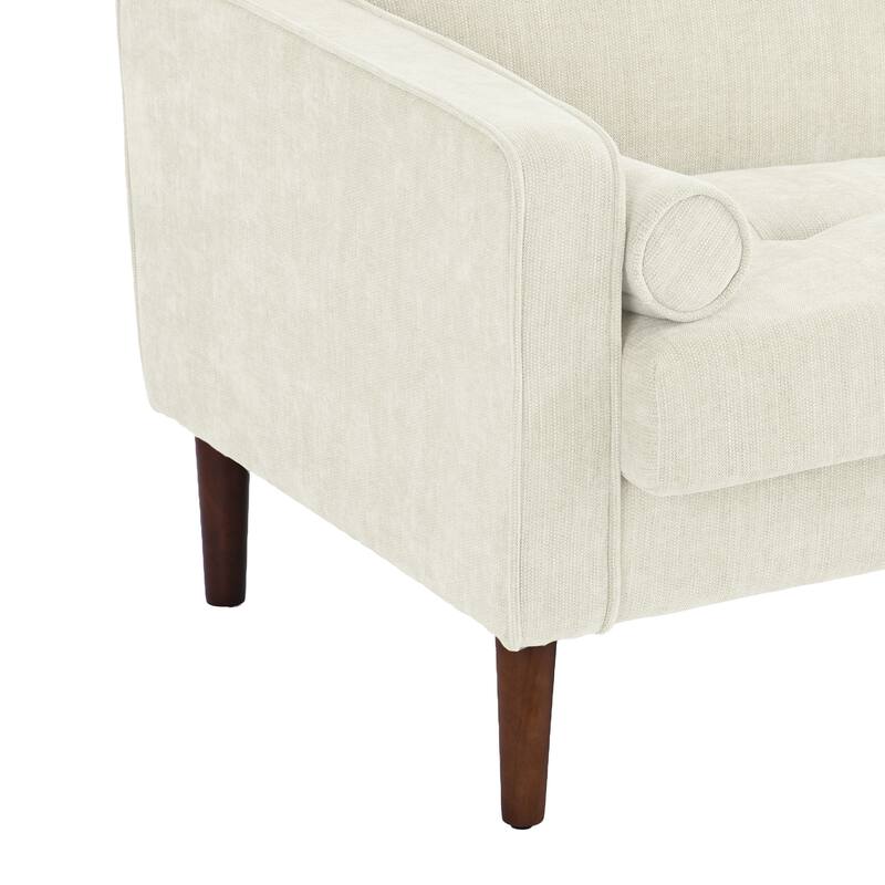 62.5'' W Corduroy Couch Upholstered Square Arm Sofa