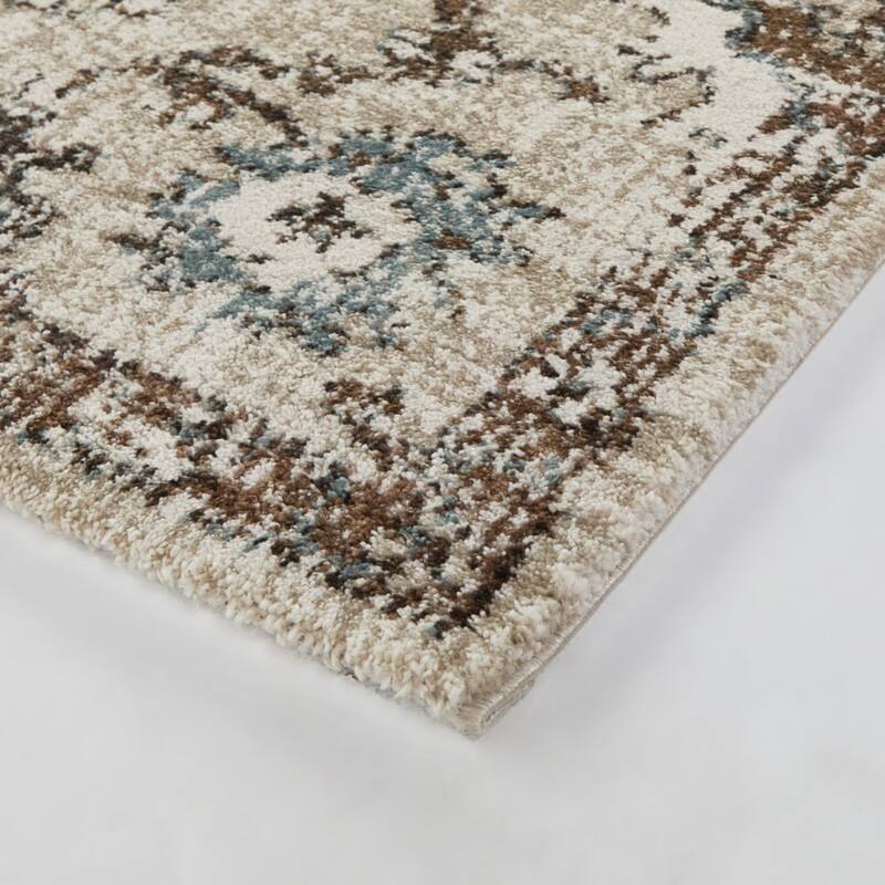 Annan Oriental Floral Area Rug