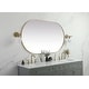 preview thumbnail 10 of 9, Elegant Lighting MR2A3660 Asha 36" W x 60" H Oval Framed Bathroom