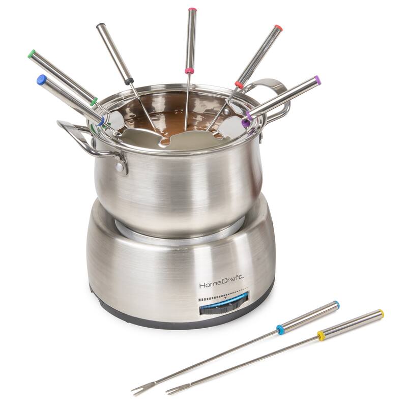 HomeCraft 8-Cup Electric Fondue Set