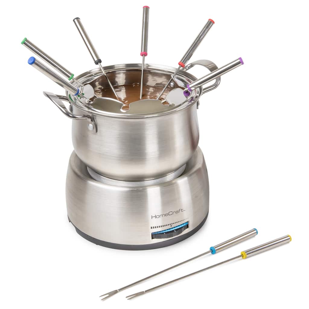 HomeCraft 8-Cup Electric Fondue Set