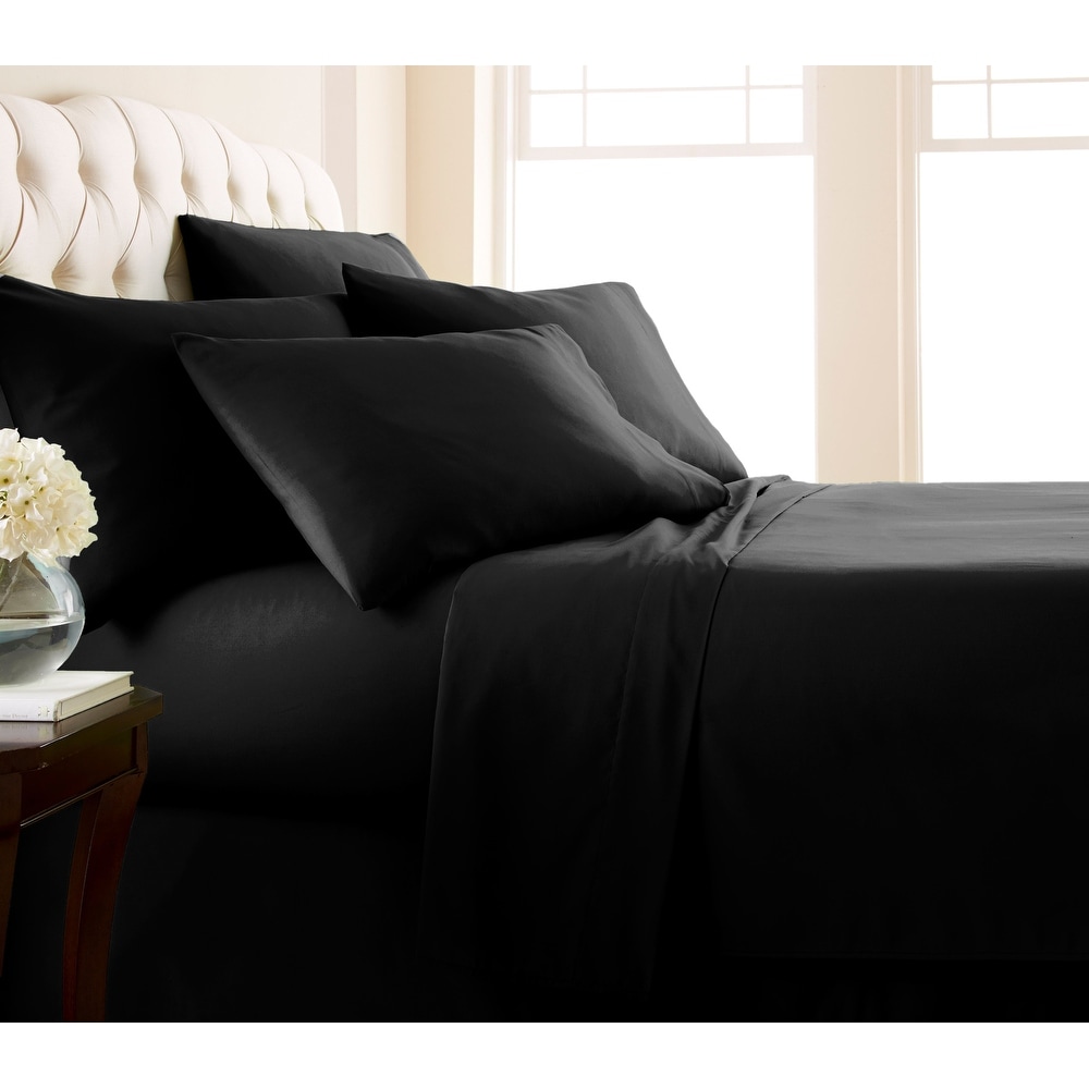 Bed bath and beyond black sheets best sale