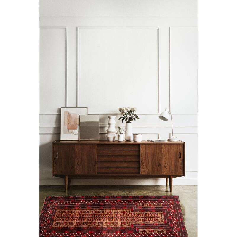 Teimani Tan Rug 3'2" x 4'9" - 3'2 x 4'9