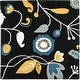 preview thumbnail 44 of 43, SAFAVIEH Handmade Soho Ingken Floral N.Z. Wool Rug 6' Square - Black/Multi - Square
