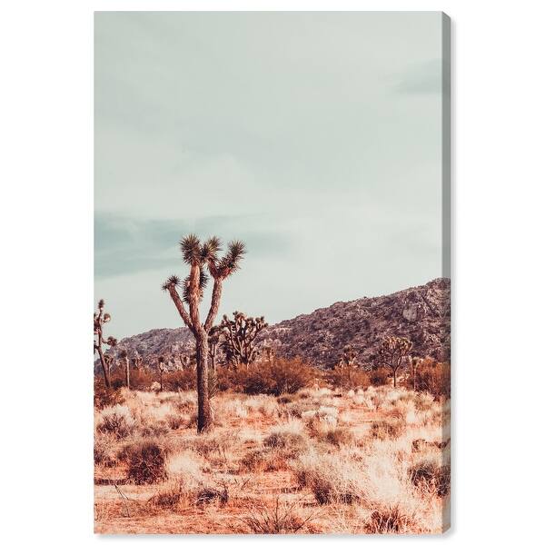 Wynwood Studio Canvas Nature and Landscape Steppes Blue and Light Blue