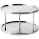 Jiallo Stainless Steel 2-Tier Turntable Lazy Susan, Spice Rack