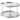 Jiallo Stainless Steel 2-Tier Turntable Lazy Susan, Spice Rack - Silver