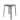 Square Plastic Dining Stool with Wicker Top Tresse Series by LeisureMod - 18" H x 11.4" W x 11.4" D