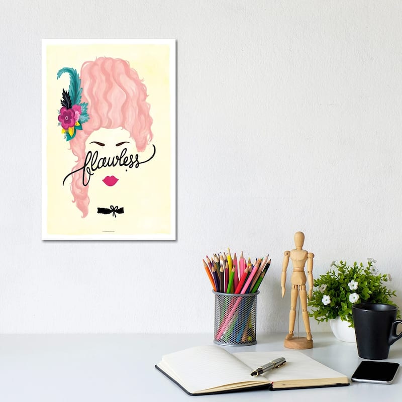 iCanvas "Marie Antoinette" by Nour TohmA Canvas Print - 12x8x0.75