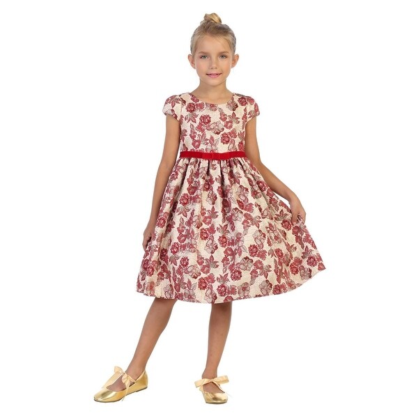 girls white christmas dress
