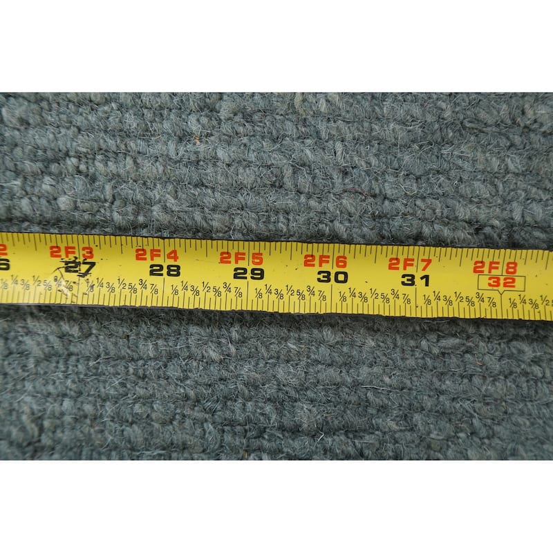 Vegetable Dye Abstract Nepalese Oriental Area Rug Handmade Wool Carpet - 6'2" x 9'3"