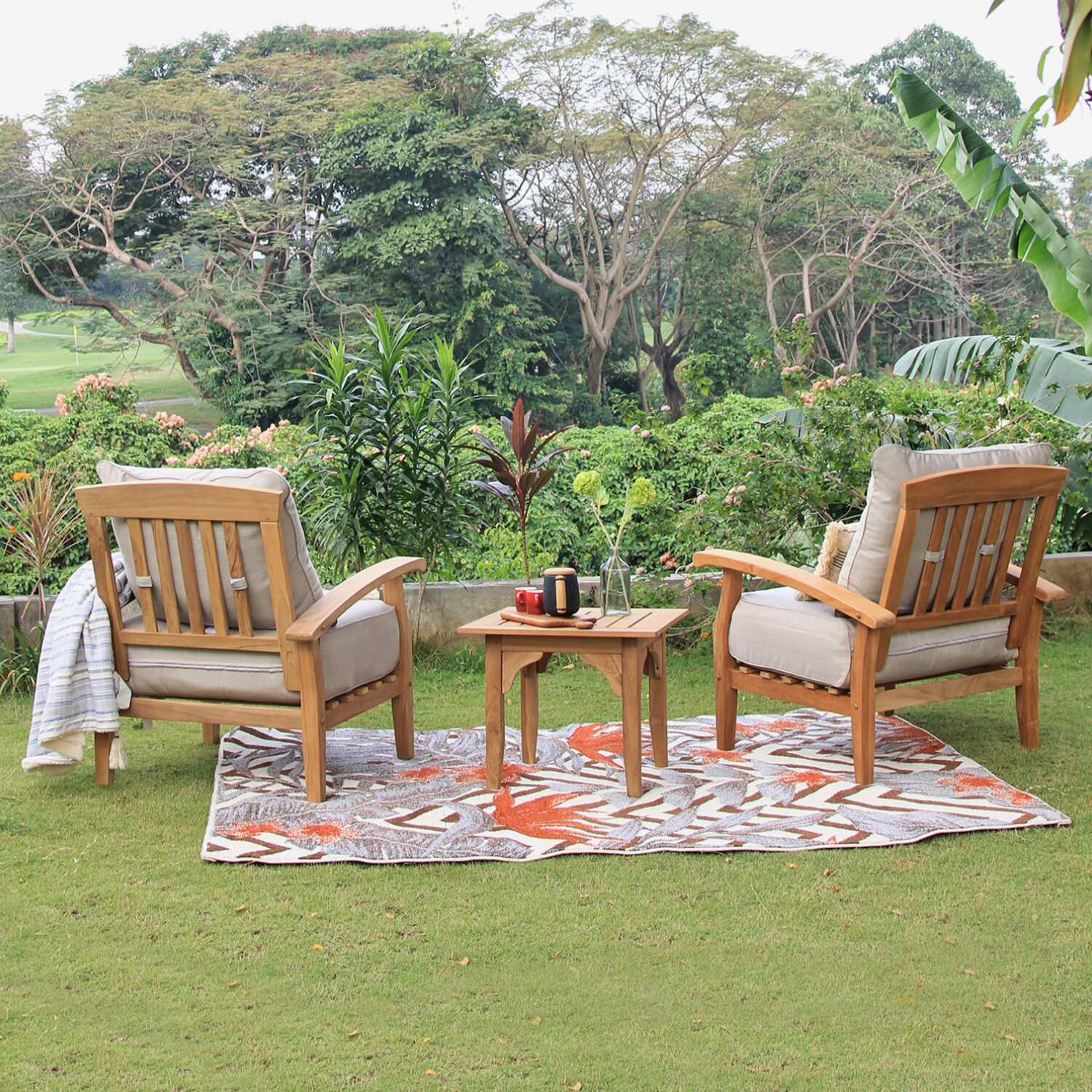 Leon teak patio furniture new arrivals